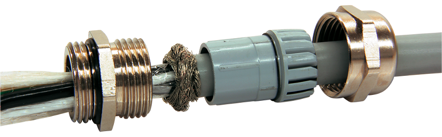 Presse-Étoupe En Laiton Nickelé - Divers Filetages Disponibles (M12, M16, M20, PG13, PE11...)